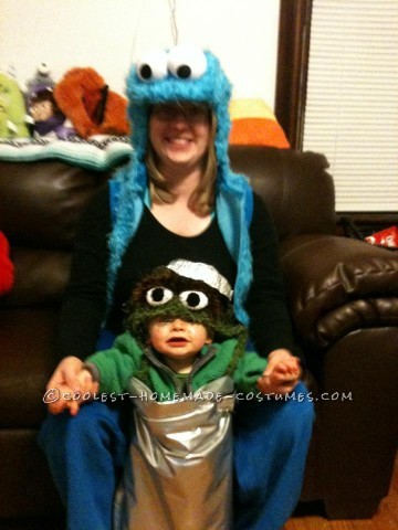 Cool Homemade Sesame Street Family Costume