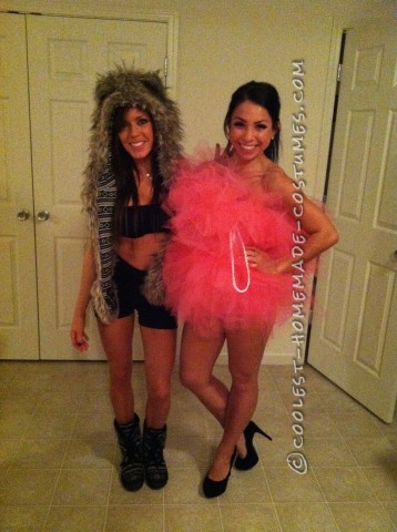 Sexy (and Easy!) Loofah Costume for the Ladies