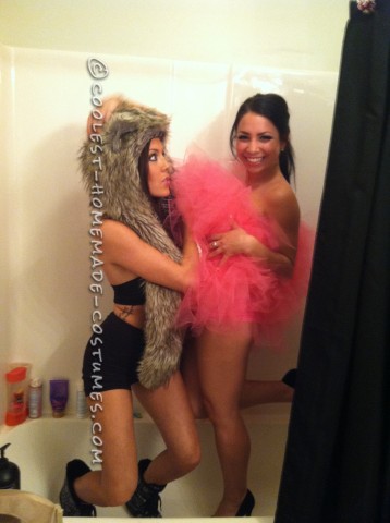 Sexy (and Easy!) Loofah Costume for the Ladies