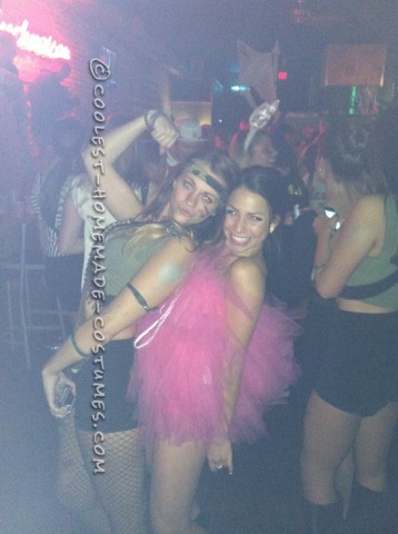 Sexy (and Easy!) Loofah Costume for the Ladies