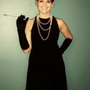 Simple Homemade Audrey Hepburn Costume