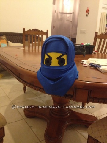 Awesome DIY Lego Ninjago Jay Costume