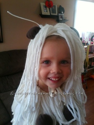 Cool Homemade Spaghetti and Meatballs Costume for a Toddler