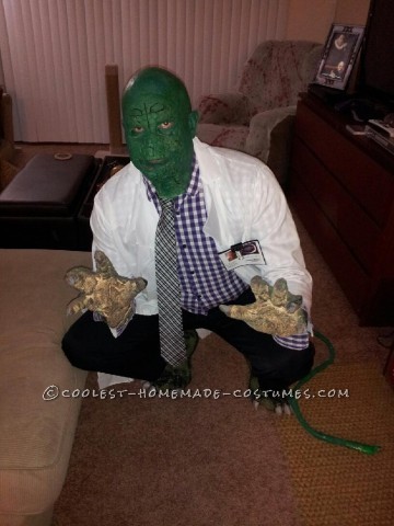 Homemade SpiderMan Villain Costume: Dr. Curt Connors (a.k.a The Lizard)