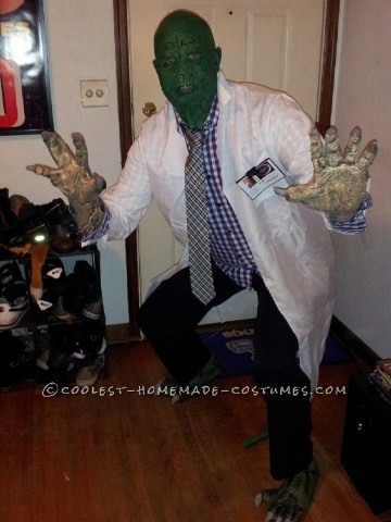 Homemade SpiderMan Villain Costume: Dr. Curt Connors (a.k.a The Lizard)