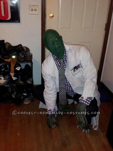 Homemade SpiderMan Villain Costume: Dr. Curt Connors (a.k.a The Lizard)