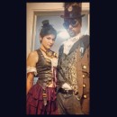 Cool Steampunk Couple Costume