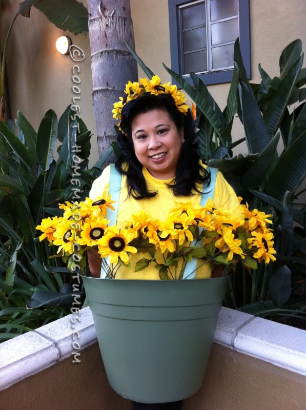 flower pot costume