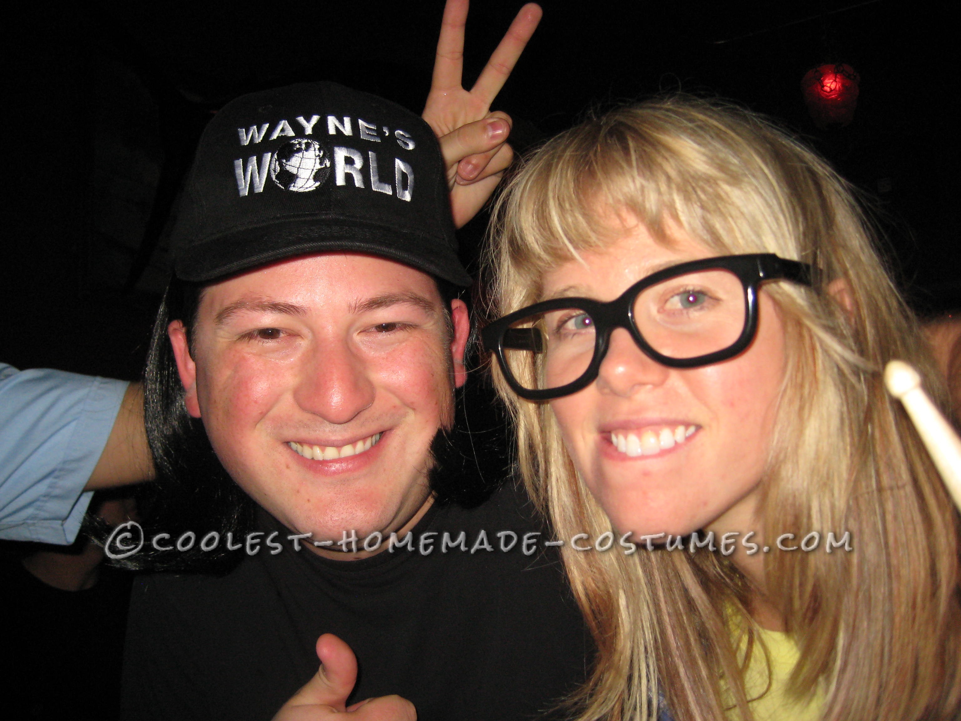 Super Easy (and Comfy) Homemade Couples Costume: Wayne's World