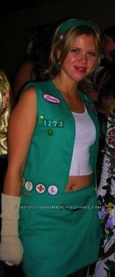 Super-Easy and Fun DIY Costume: Girl Scout Gone Wrong