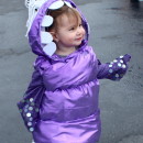 Sweetest Homemade BOO Costume for a Toddler!