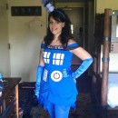 Coolest Handmade Tardis Costume for a Woman