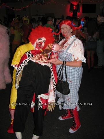 Creepy Dead Ronald Mcdonald Costume