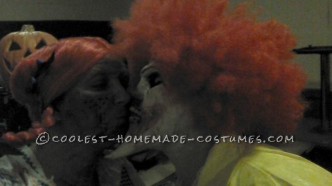 Creepy Dead Ronald Mcdonald Costume