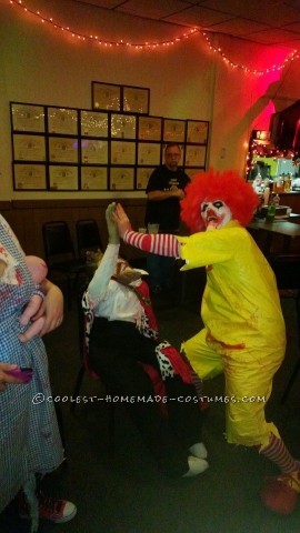 Creepy Dead Ronald Mcdonald Costume