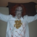 Scary Homemade Exorcist Costume and Makeup