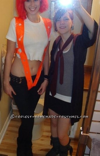 Last-Minute Homemade Costume Idea for a Woman: The Fifth Element's Leeloo