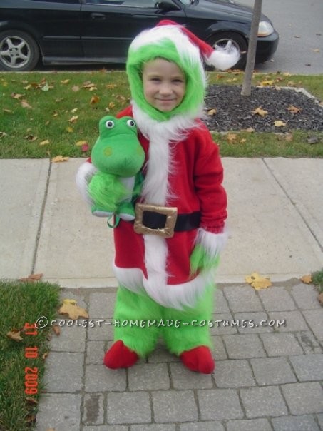 The Grinch that Stole Halloween Costume Idea for a Child