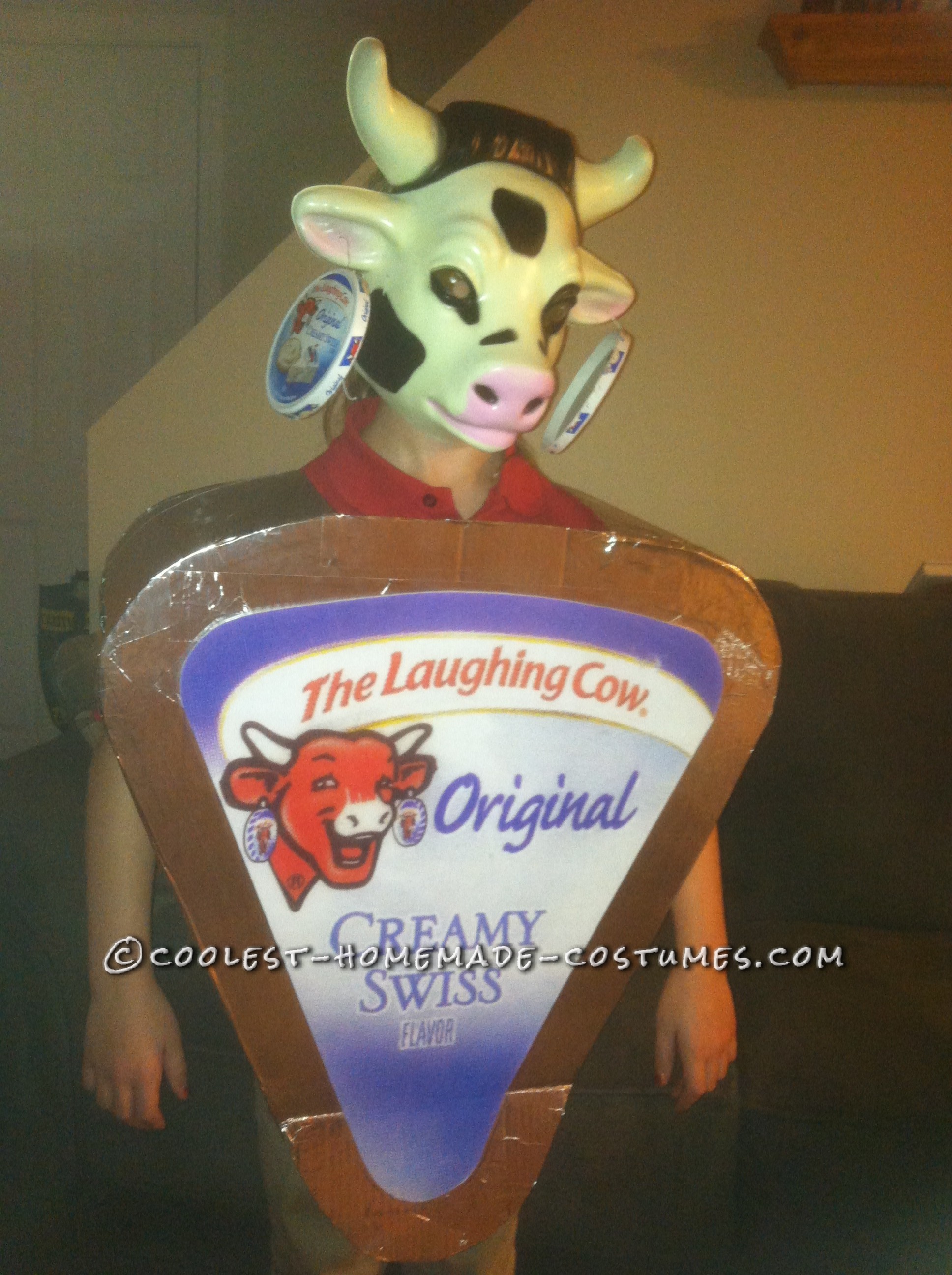 The Laughing Cow Cheese Wedge Costume