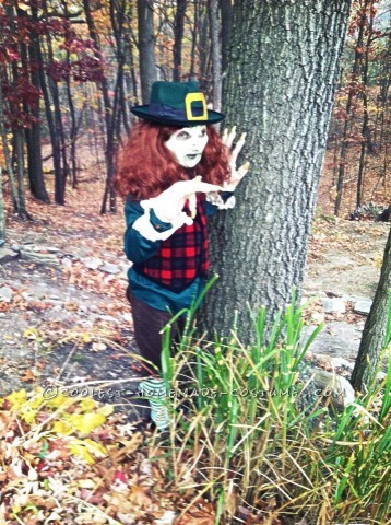 Coolest Homemade Leprechaun Child Costume