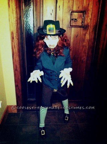 Coolest Homemade Leprechaun Child Costume