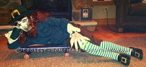 Coolest Homemade Leprechaun Child Costume