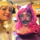 Fully Homemade Mad Cheshire Cat Costume