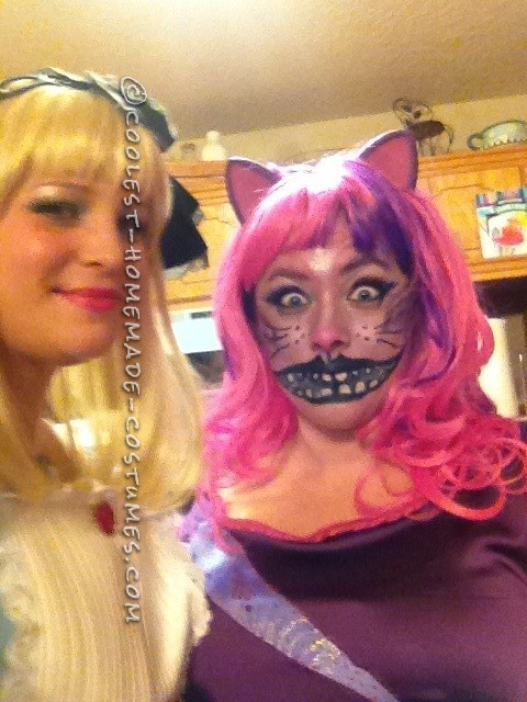 Fully Homemade Mad Cheshire Cat Costume