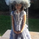 The Most Fabulous Rain Cloud Costume for a Girl
