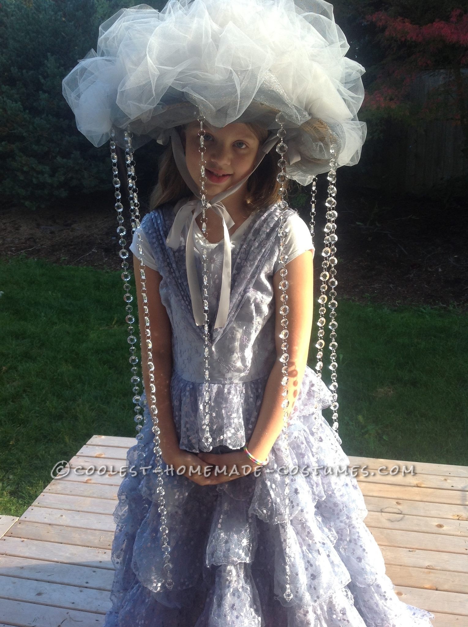 The Most Fabulous Rain Cloud Costume for a Girl