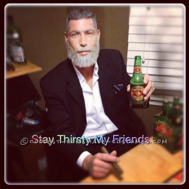 Coolest Dos Equis Beer Commercial Costume: The Most Interesting Man in The World
