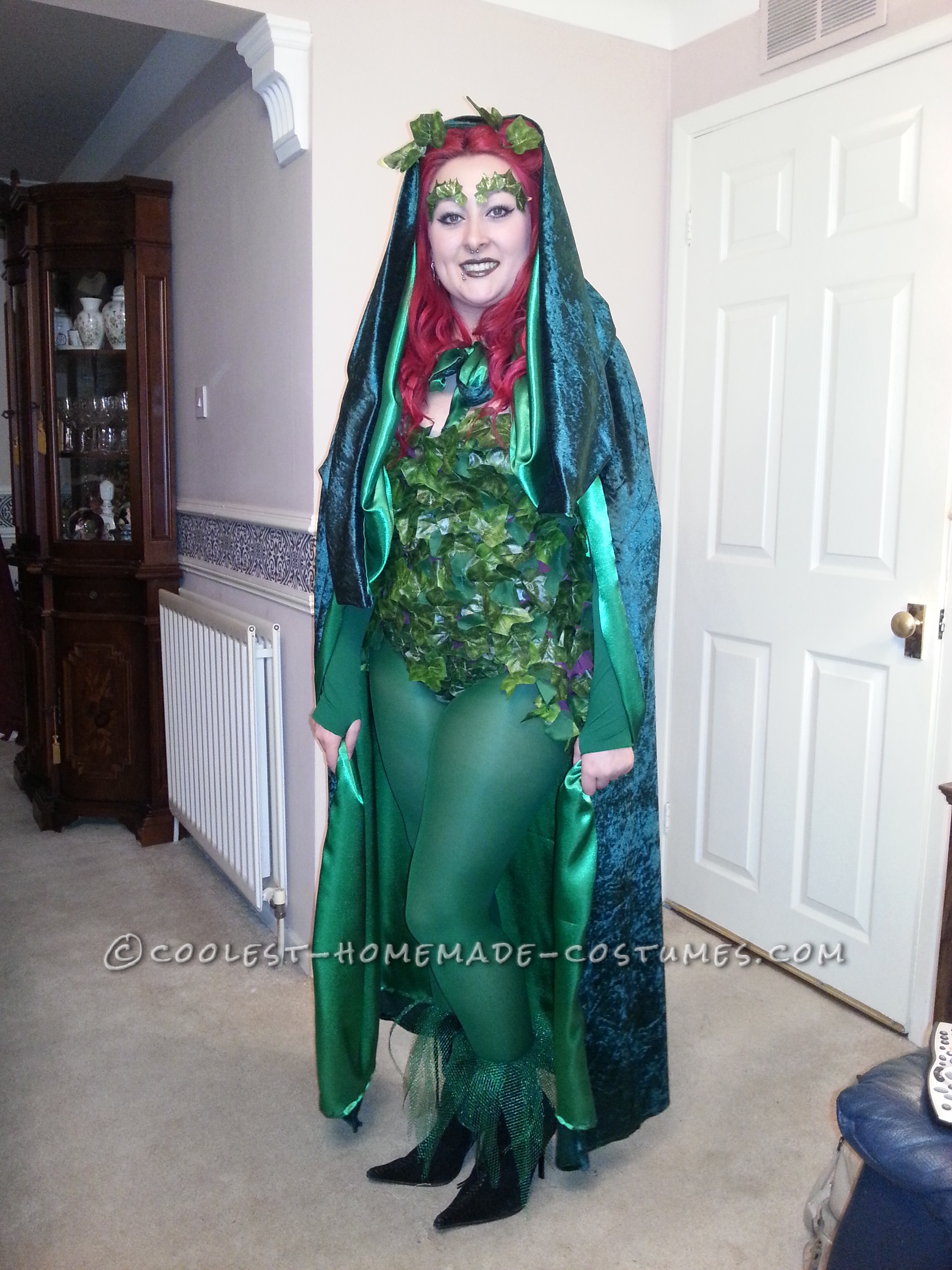 The Perfect Homemade Poison Ivy Costume