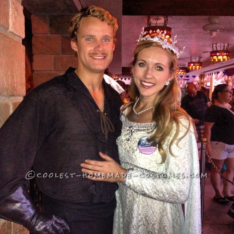 Cool Couple Costume Idea from The Princess Bride: Westley and Buttercup