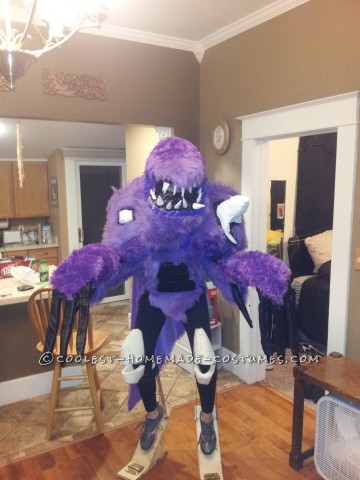 Awesome Homemade Purple People Eater Costume