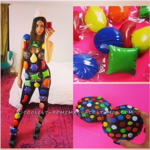 Homemade Candy Crush Costume
