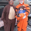 Tigger, Kanga and Roo Family Group Costume: An Epic Tail