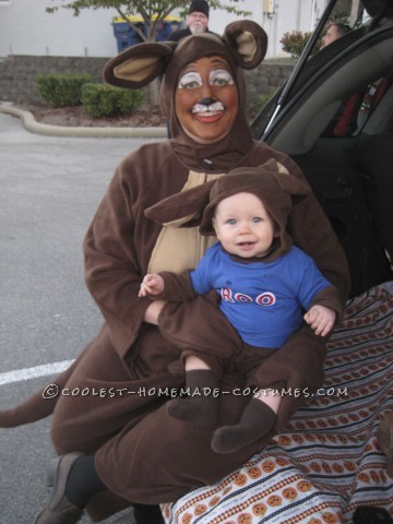 Tigger, Kanga and Roo Family Group Costume: An Epic Tail