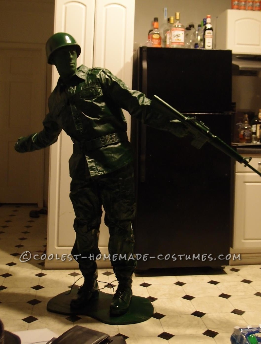 Coolest Homemade Plastic Toy Soldier Costume