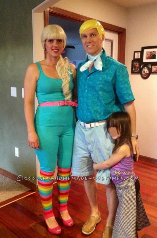 40+ Adorable Homemade Barbie and Ken Costumes
