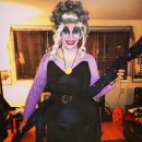 Cool Homemade Ursula the Sea Witch Costume