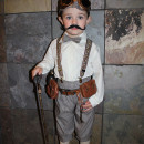 Victorian Explorer Steampunk Costume for a Toddler