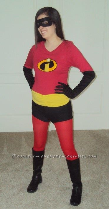 Coolest Homemade Violet (from The Incredibles) Costume