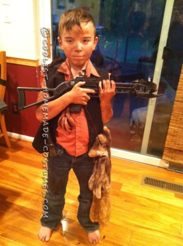 Homemade Daryl Dixon from the Walking Dead Costume