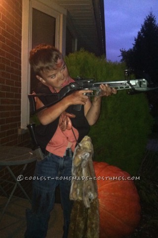 Homemade Daryl Dixon from the Walking Dead Costume