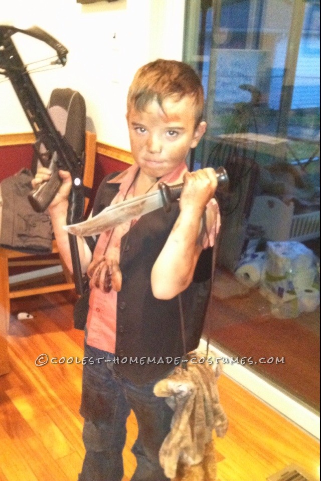 Homemade Daryl Dixon from the Walking Dead Costume