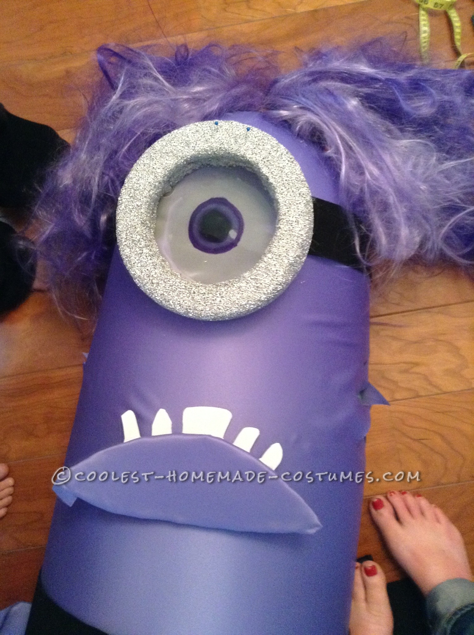 Make an Awesome Homemade Purple Minion Costume