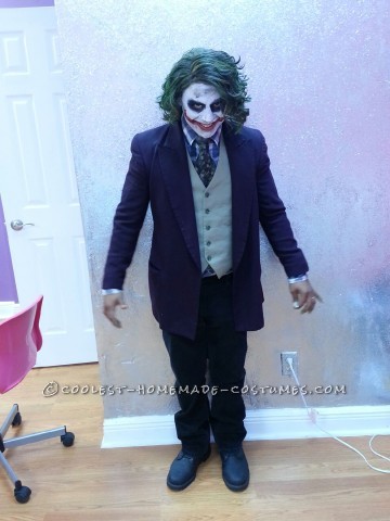 Cool Homemade Joker Halloween Costume