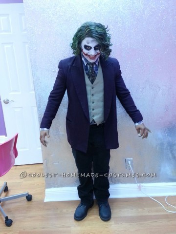 Cool Homemade Joker Halloween Costume