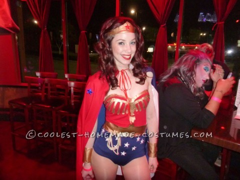 Coolest Homemade Wonder Woman Costume