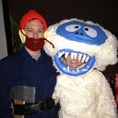 Yukon Cornelius and the Bumble Homemade Couple Costume